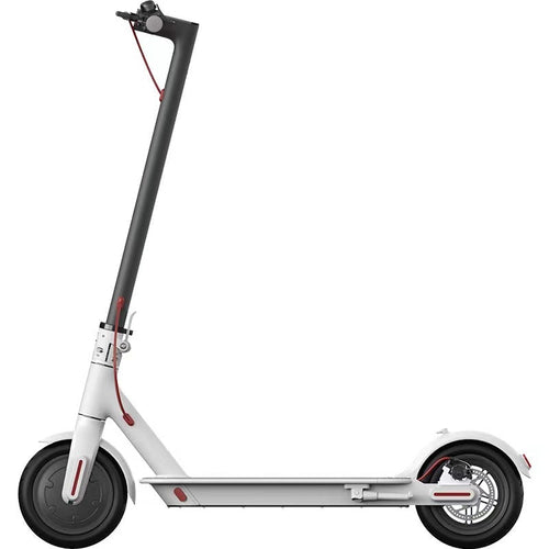 E scooter with a white background