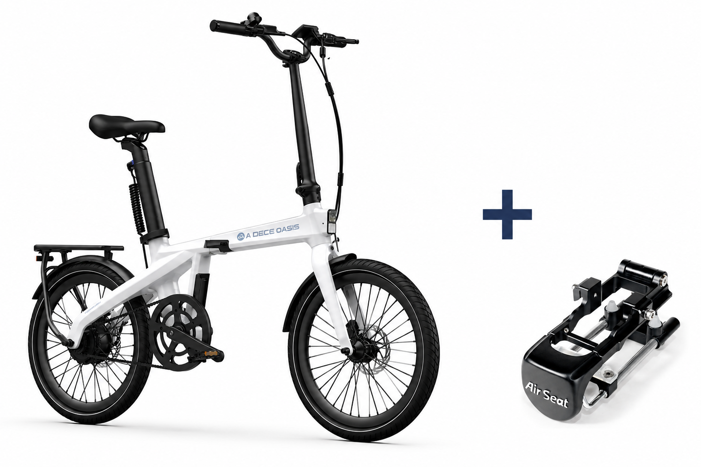 ADO Air Carbon Pro E-Bike + Air Seat Komfort-Sattelaufhängung