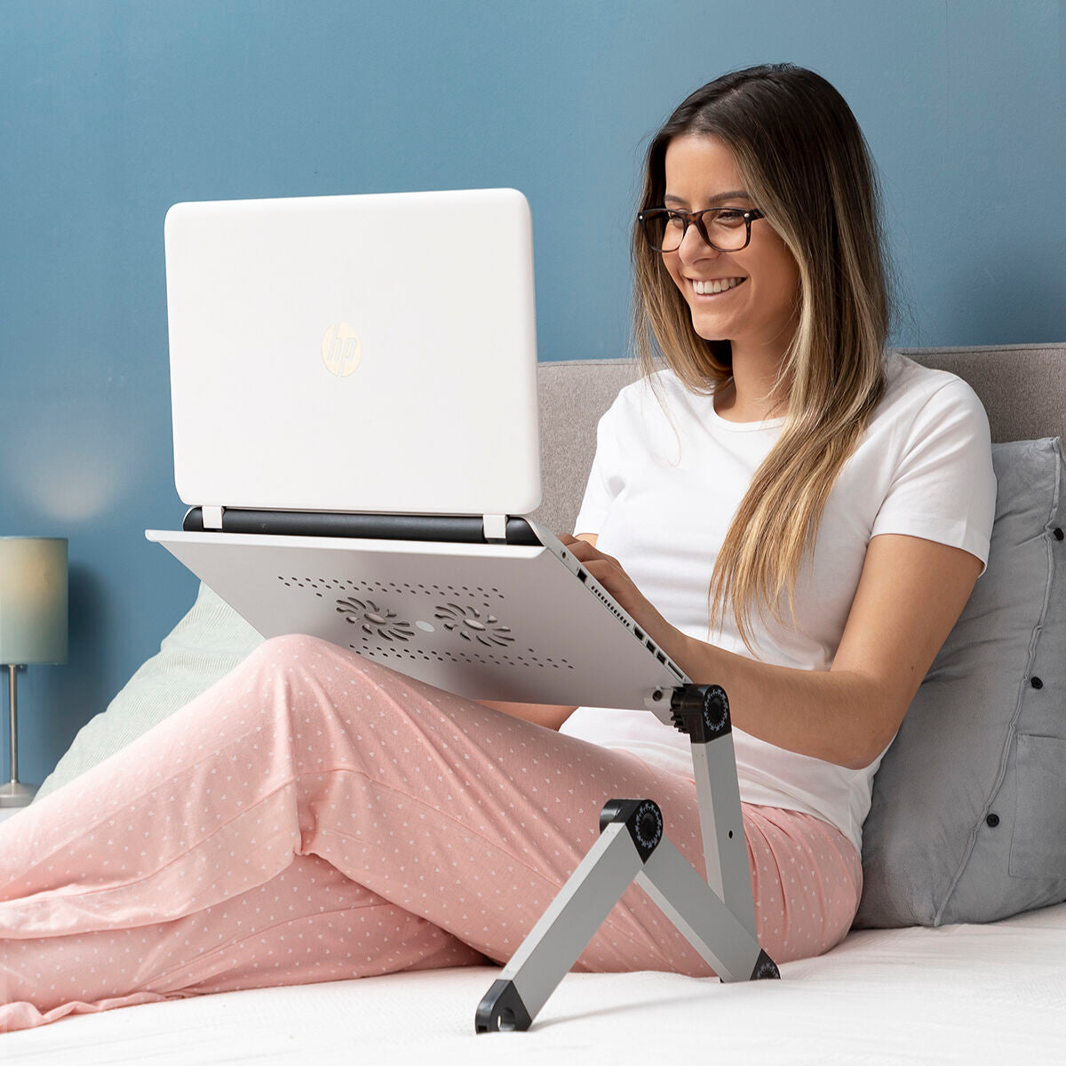Axis-Dynamics | Adjustable Multi-position Laptop Table Omnible InnovaGoods