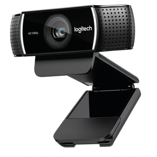 LOGITECH C922 Pro Stream Full HD Webcam 30fps at 1080p Autofocus Light