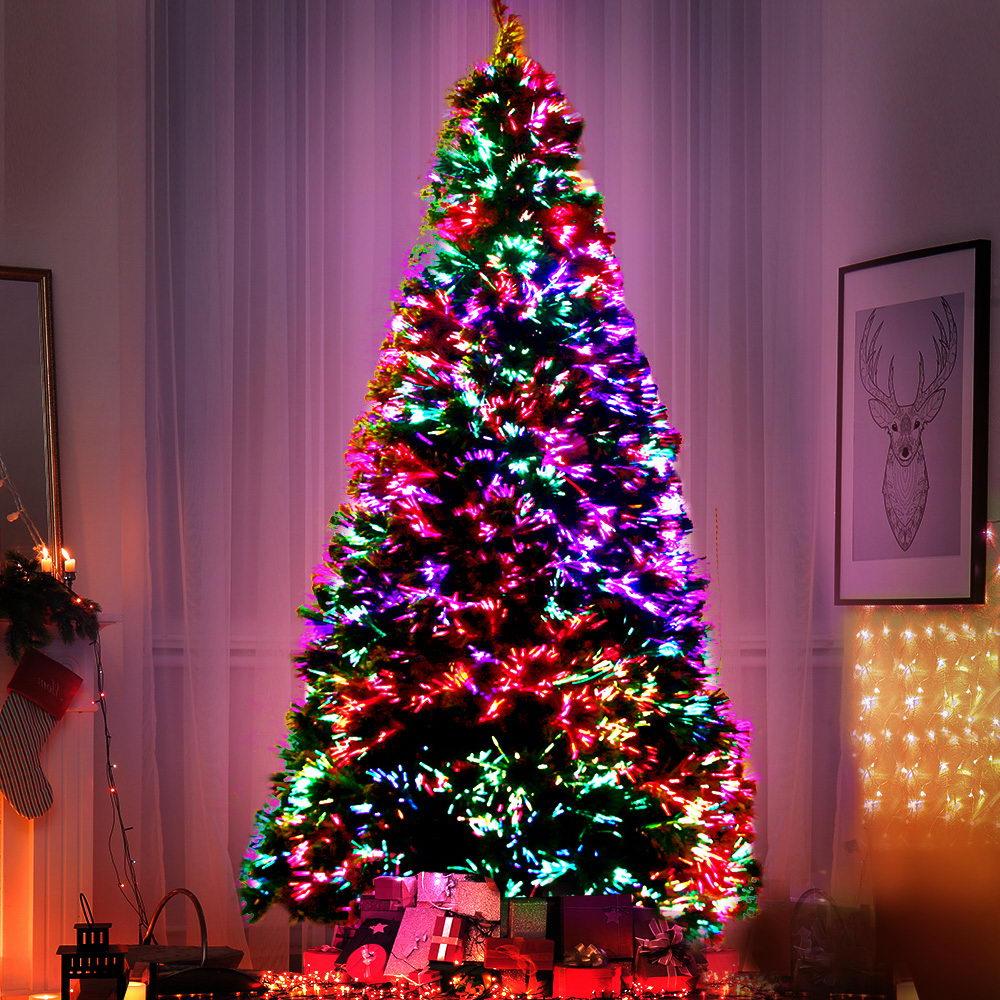 Axis-Dynamics | Jingle Jollys 1.8M 6FT LED Christmas Tree Optic Fiber Xmas Multi