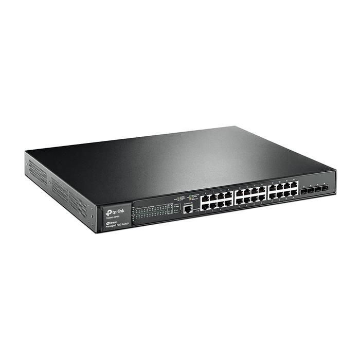 TP-Link JetStream TL-SG3424P 24-Port Gigabit L2 Managed PoE Switch