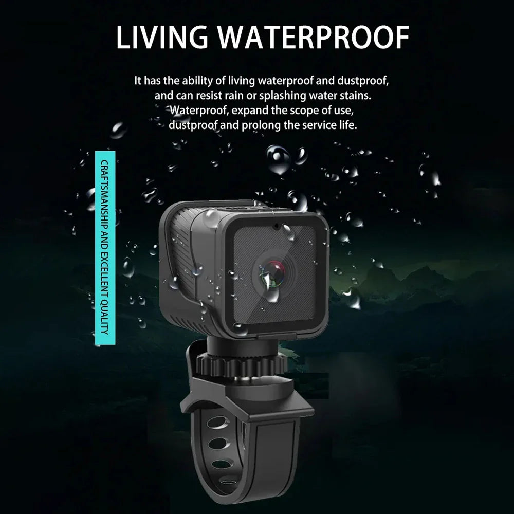 Portable WiFi Waterproof Sports Mini Camera (1080P HD)| Axis-Dynamics