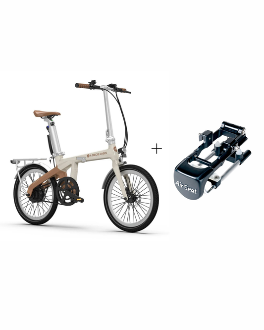 ADO Air Carbon Pro E-Bike + Air Seat Komfort-Sattelaufhängung