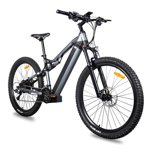 Electric bike on a white background