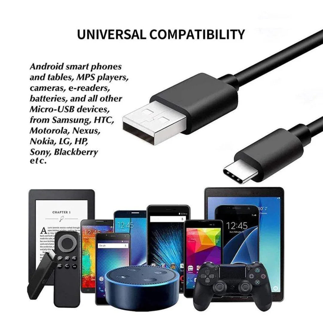 ReHisk Versatile USB-A to USB-C Cable 10 Packs| Axis-Dynamics