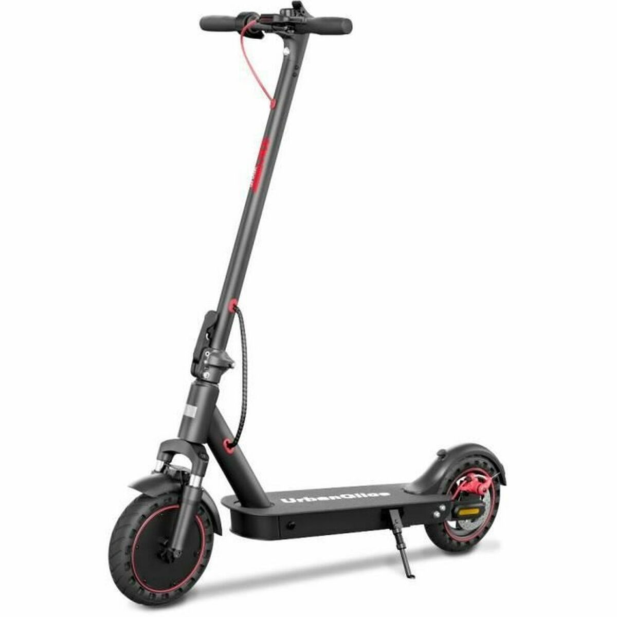 dual passenger electric scooter with 150kg weight capacity Electric Scooter Urbanglide 100Max Black 36 V 7500 mAh 350 W | Axis-Dynamics