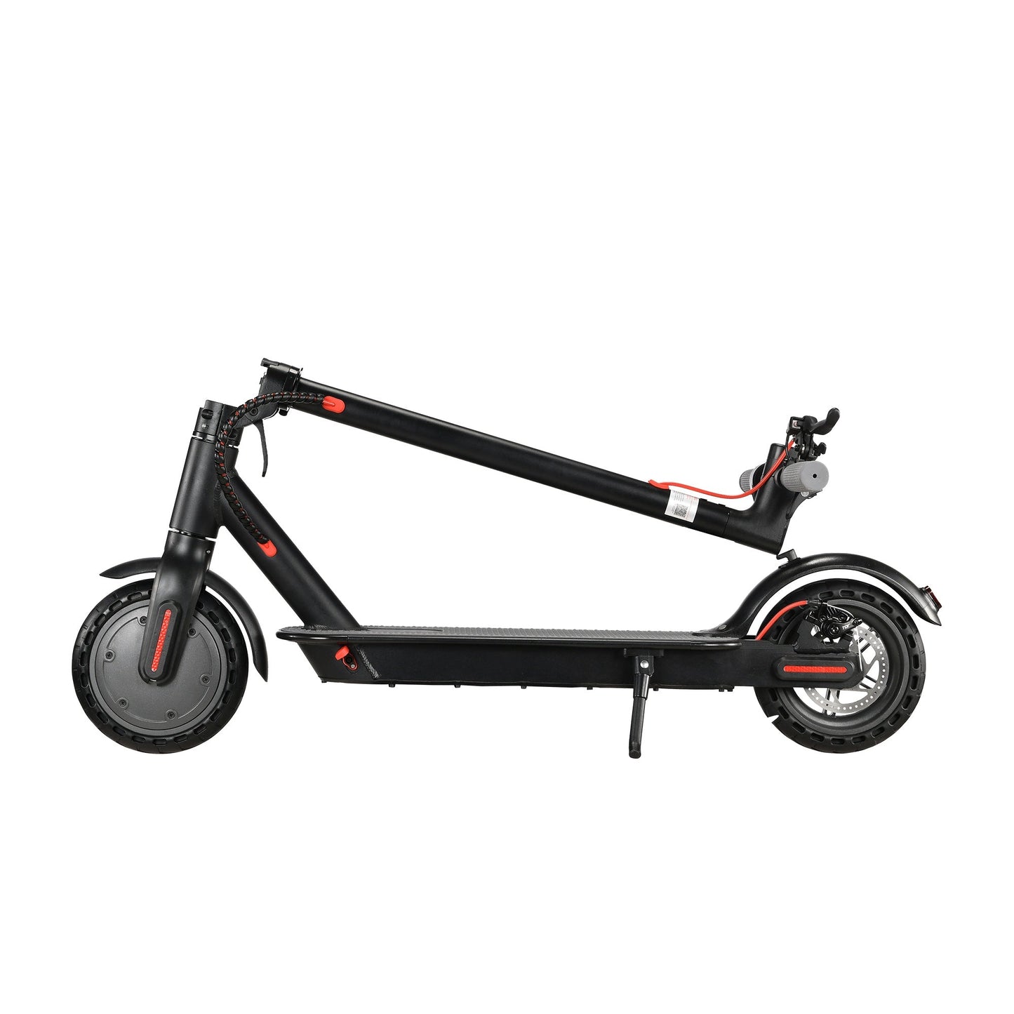 Electric scooter that doesn't lose power on steep inclines. VoltStrider™ Esprit Urban Eight – 8.5" Smart Electric Scooter DE | Axis Dynamics