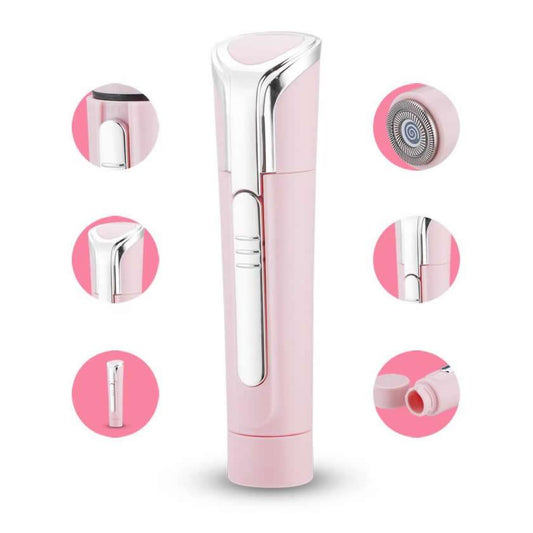 Pink and silver multi-tool with detachable components on a white background. Best onine retail store. Axis-Dynamics