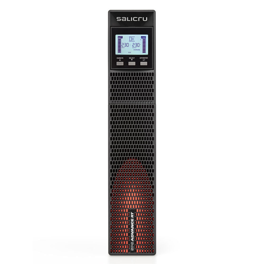Salicru UPS (Uninterruptible Power Supply) on a white background