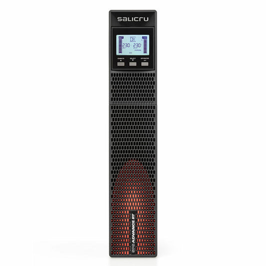 Salicru UPS (Uninterruptible Power Supply) on a white background