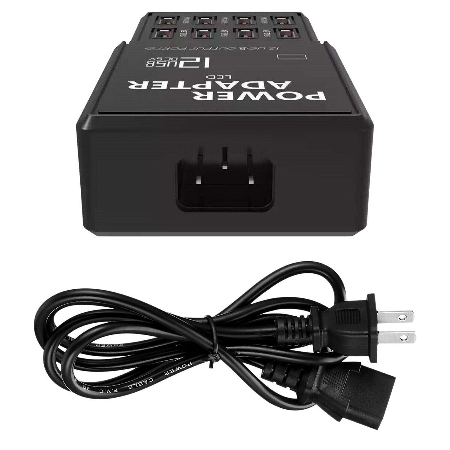 Multi 12 Port USB Charging Station Hub Desktop Wall Cell Phone Charger | Axis-Dynamics