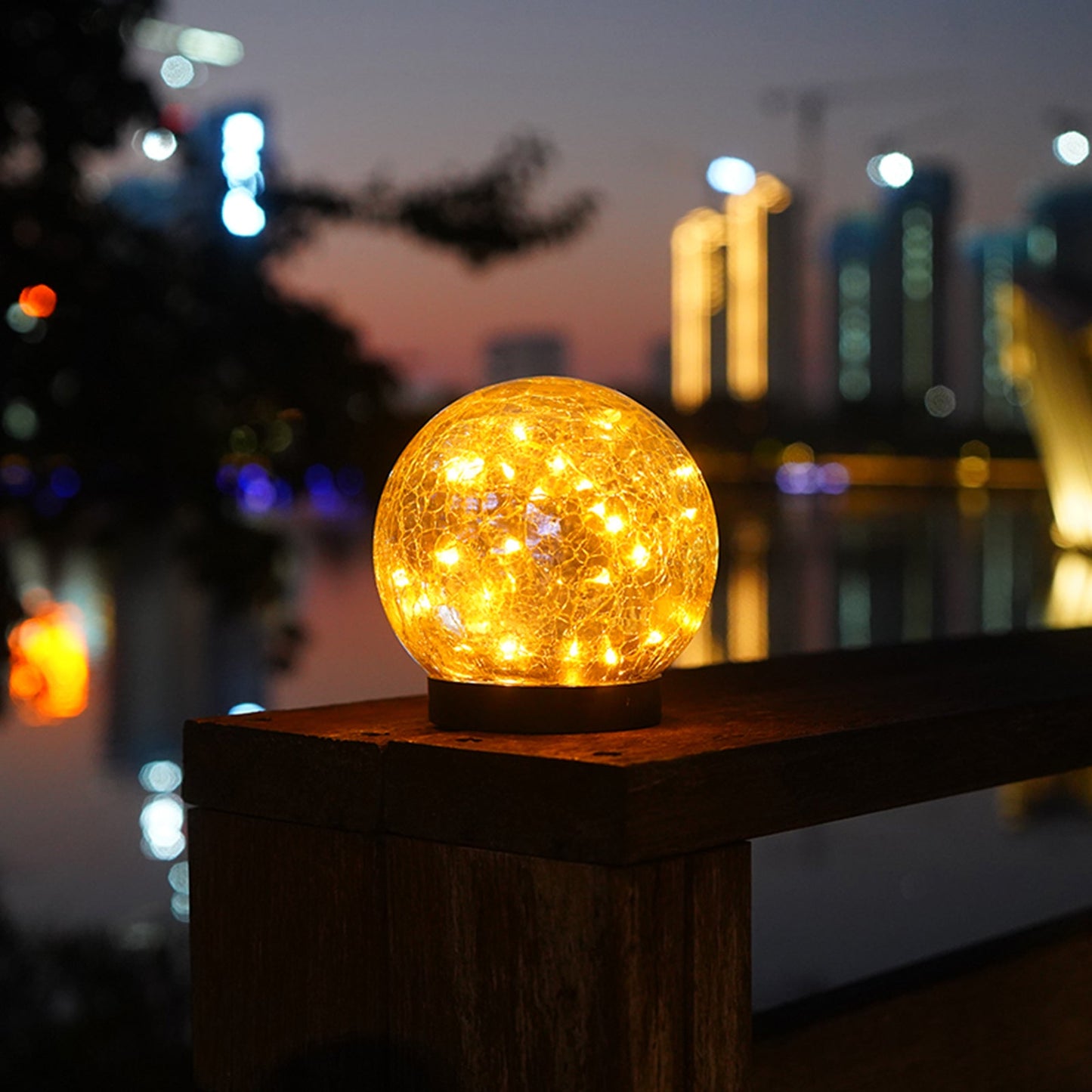 Axis-Dynamics | Outdoor Solar Crack Bottle 20 Light Waterproof Decoration Light