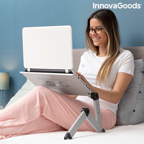 Axis-Dynamics | Adjustable Multi-position Laptop Table Omnible InnovaGoods