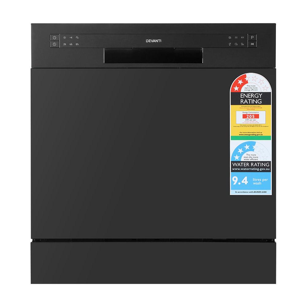 Devanti Benchtop Dishwasher Counter Bench Top Freestanding Dish Washer