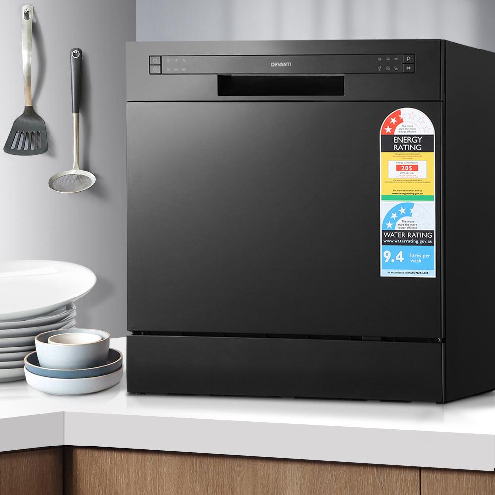 Devanti Benchtop Dishwasher Counter Bench Top Freestanding Dish Washer