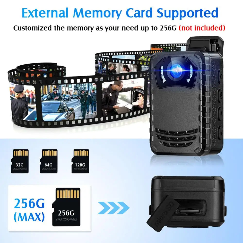 Black electronic device with memory card support on a white background