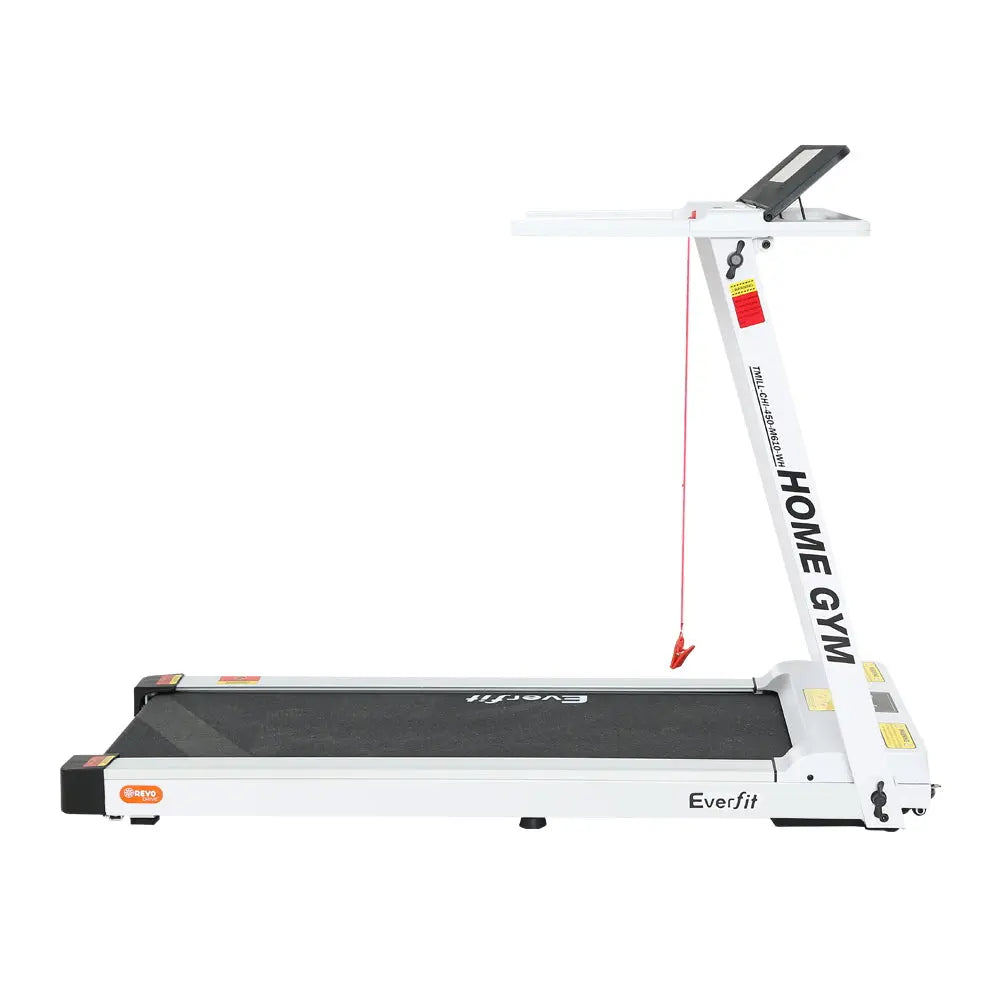 Everfit treadmill with home gym attachment on a white background