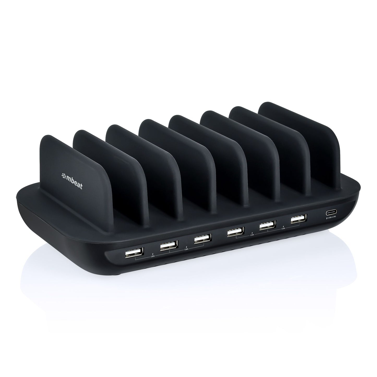 MBEAT Gorilla Power 60W 7 Port USB-C & USB Charging Station | Axis-Dynamics