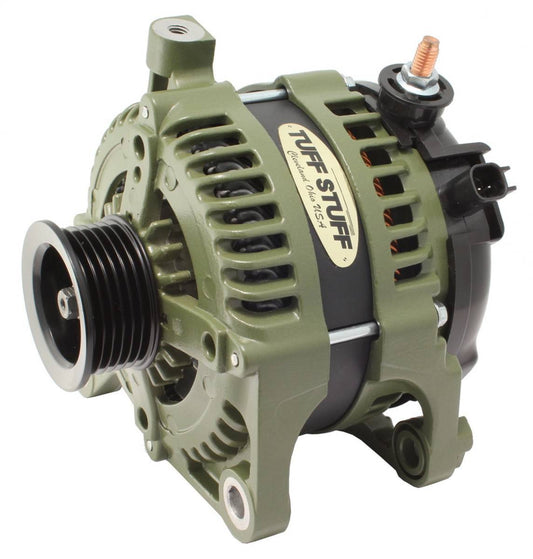 Tuff Stuff alternator on a white background. Best automotive parts and accessory online shop. Axis-Dynamics