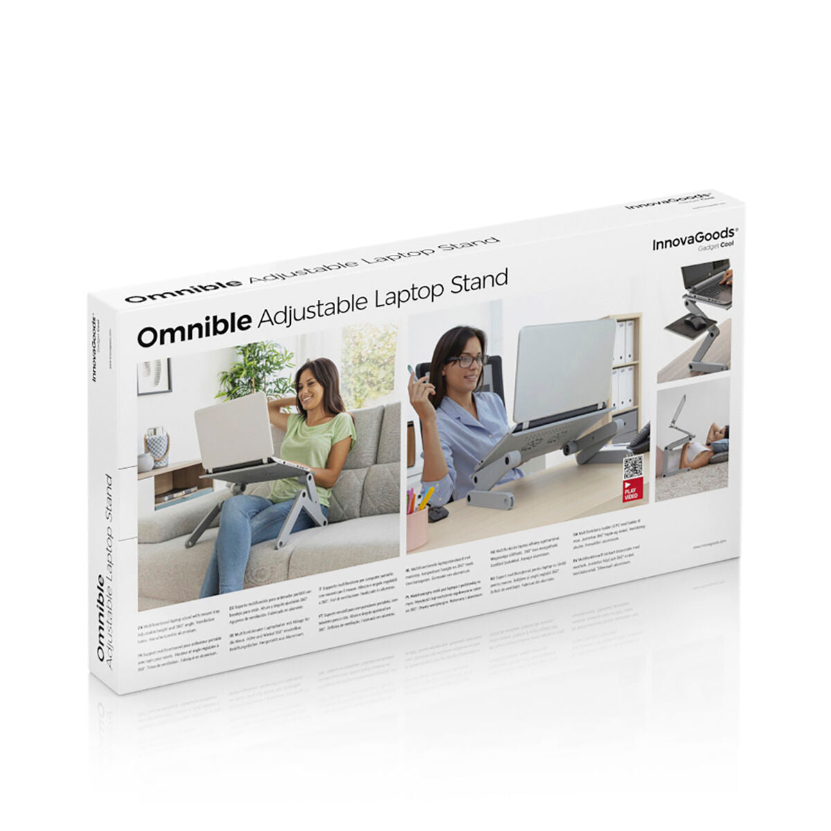 Axis-Dynamics | Adjustable Multi-position Laptop Table Omnible InnovaGoods