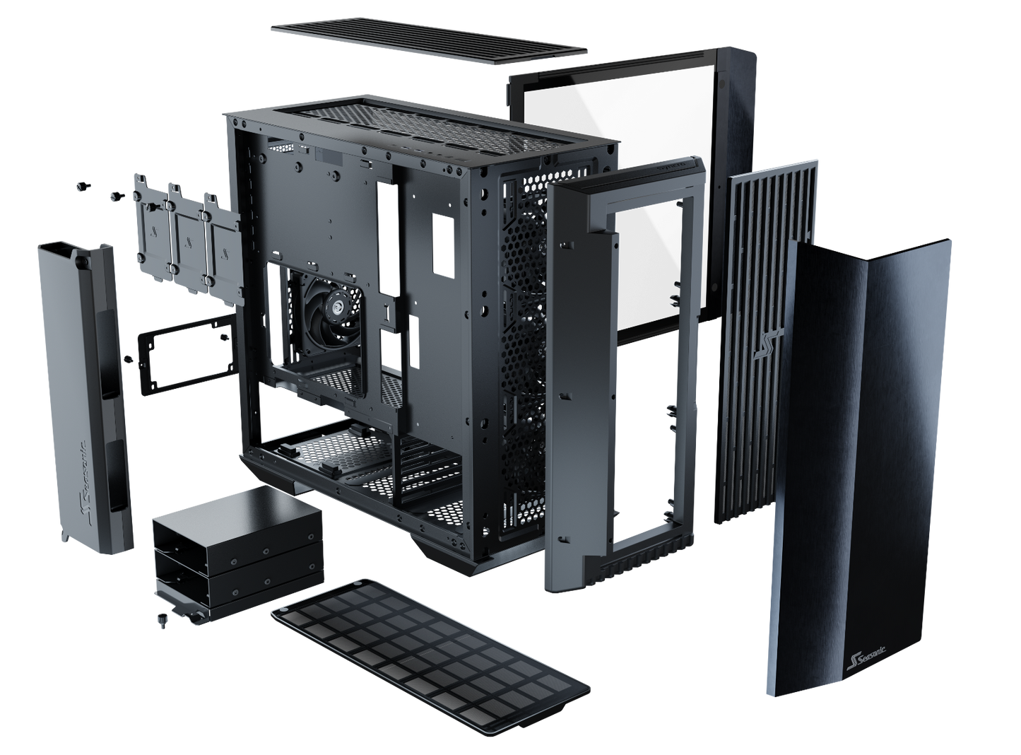 Seasonic Syncro Q704 Aluminum Case with Syncro DPC-850 850W 80 Plus
