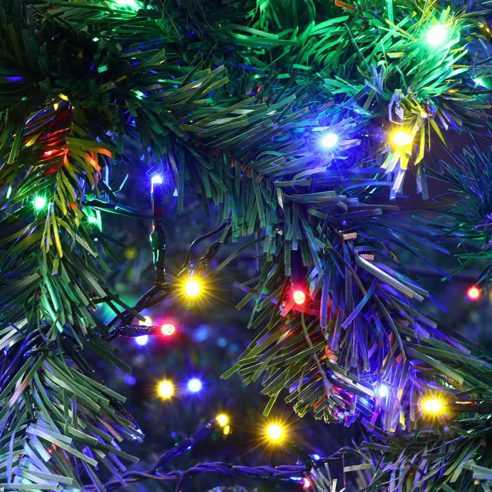 Jingle Jollys Christmas Tree LED 2.4M 8FT Xmas Decorations Green Home