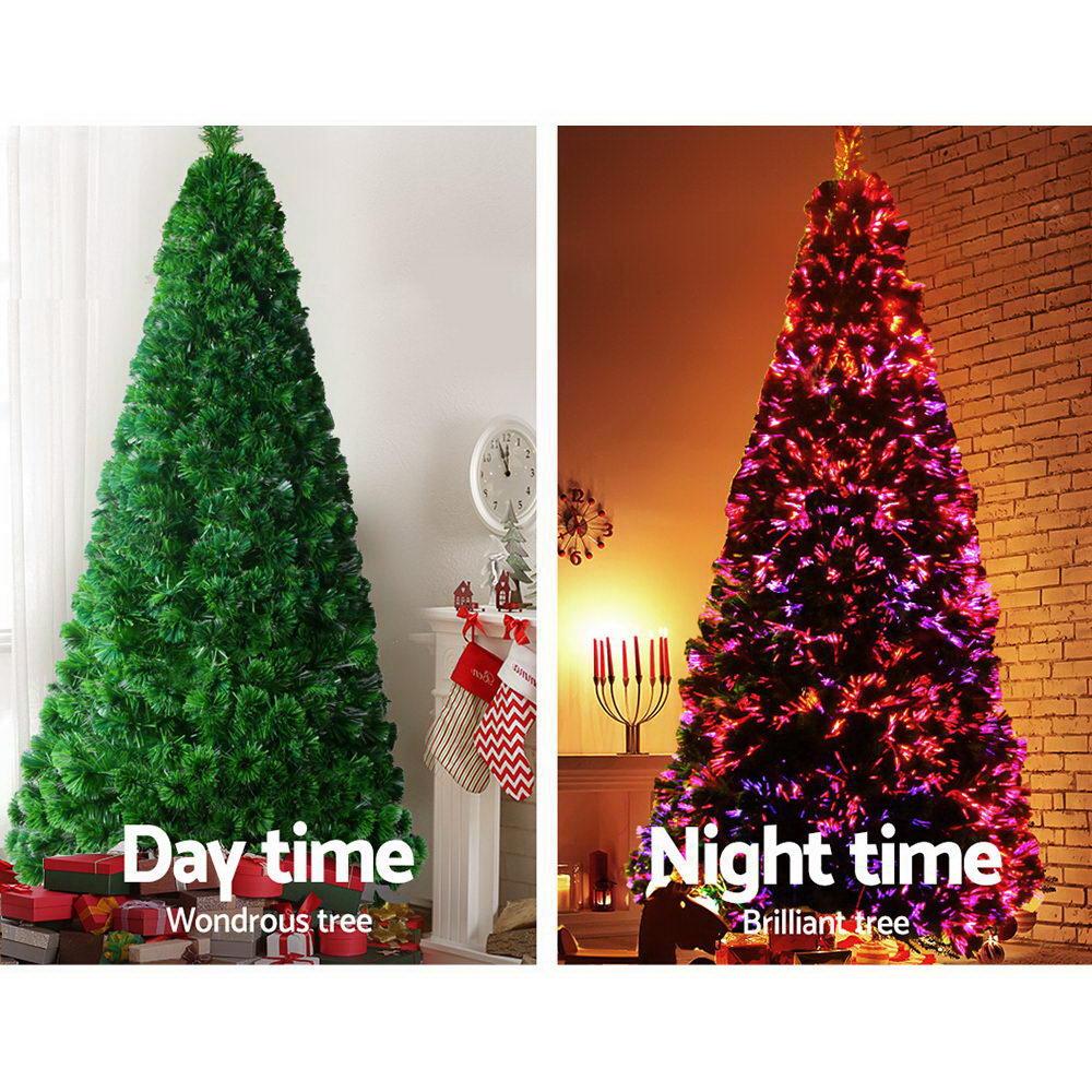 Axis-Dynamics | Jingle Jollys 1.8M 6FT LED Christmas Tree Optic Fiber Xmas Multi
