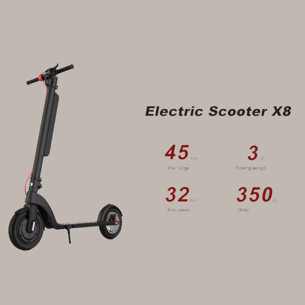 best dual motor electric scooter under $1000 for 2026 CruzaVolt™ Urban X1 – 350W Electric Folding Scooter (LED Display, Rear | Axis-Dynamics