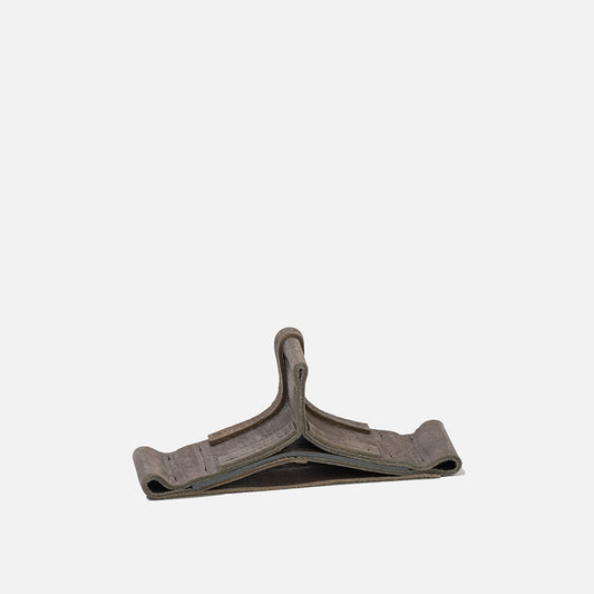 Pair of brake pads on a white background