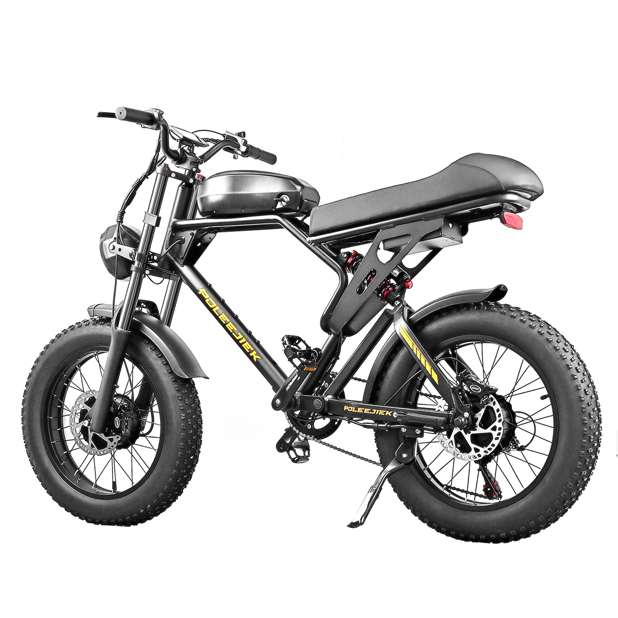 ⚡ Electric bike with 50+ mile real-world range BLJ-F4 RetroCruze™ – 20" Fat Tire Urban Electric Bike (1500W Dual | Axis-Dynamics