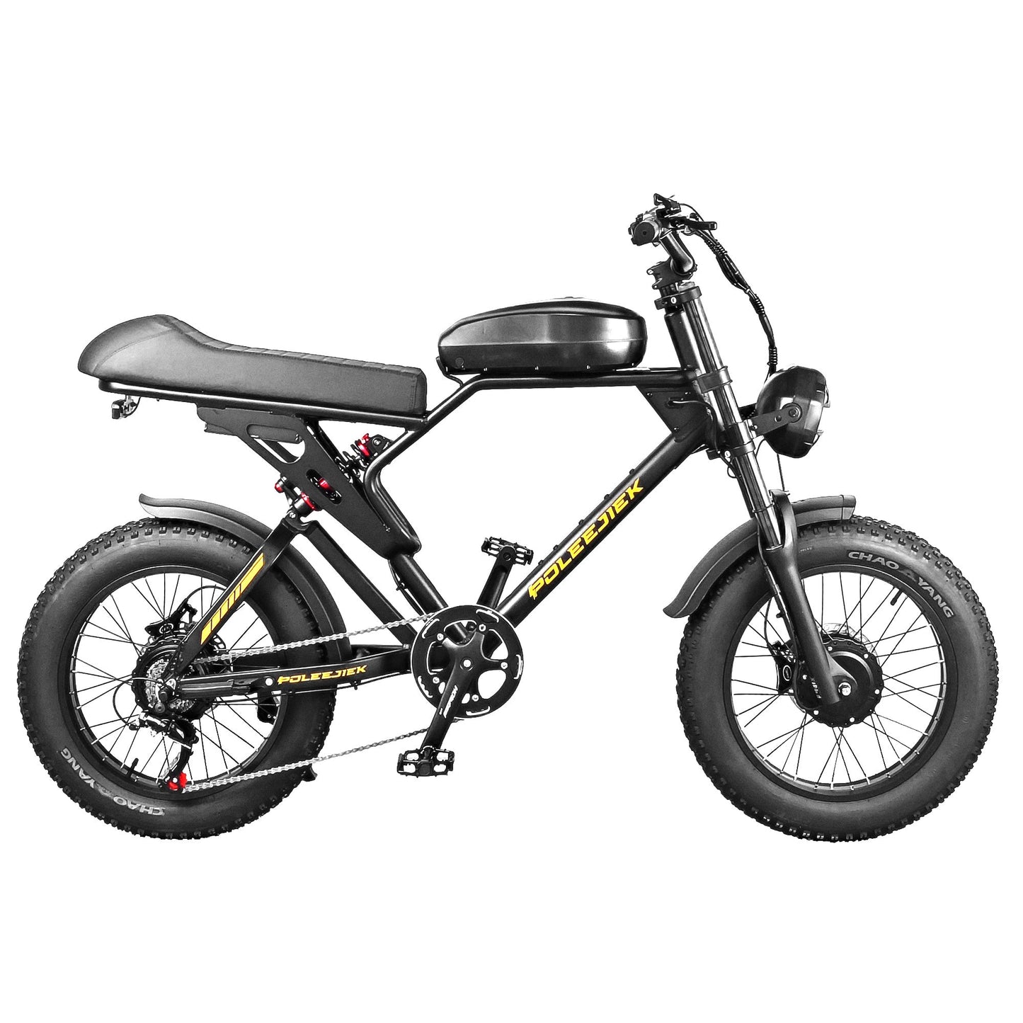 ⚡ Electric bike with 50+ mile real-world range BLJ-F4 RetroCruze™ – 20" Fat Tire Urban Electric Bike (1500W Dual | Axis-Dynamics