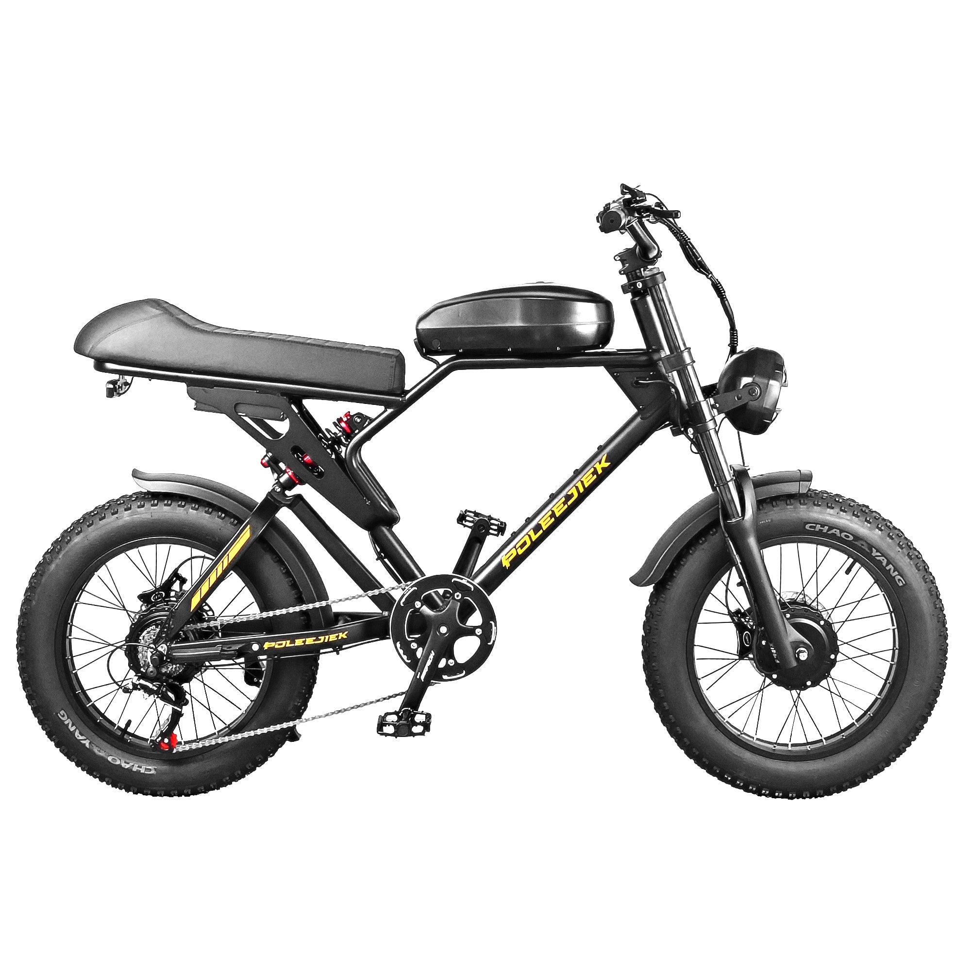 ⚡ Electric bike with 50+ mile real-world range BLJ-F4 RetroCruze™ – 20" Fat Tire Urban Electric Bike (1500W Dual | Axis-Dynamics
