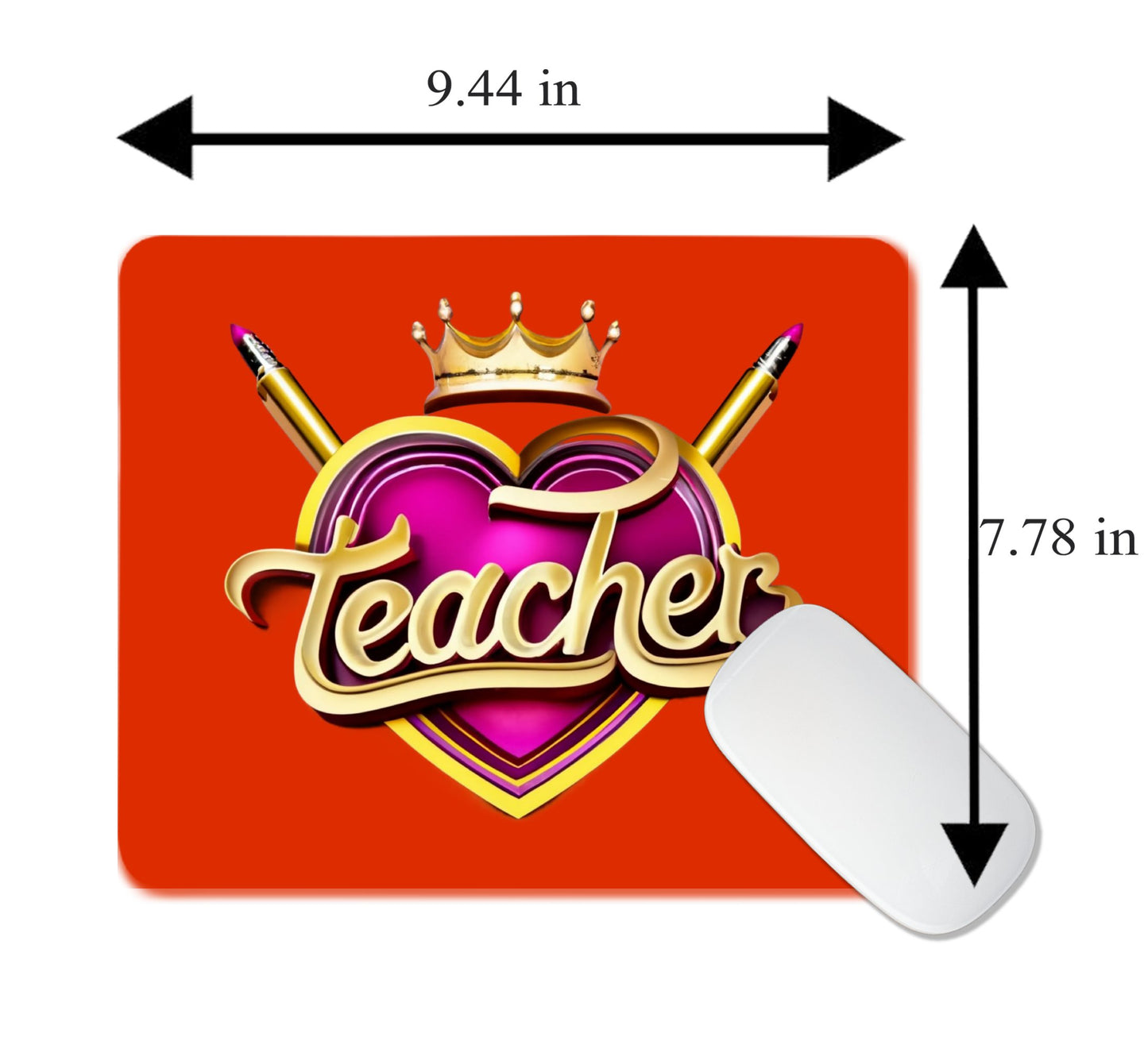 Axis-Dynamics | School Teacher Non-Slip Computer Mousepad Mouse Pad