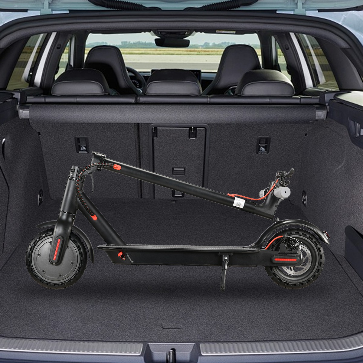 electric scooter with high-density 21700 lithium-ion cells VoltStrider™ Esprit Urban Eight – 8.5" Smart Electric Scooter DE | Axis-Dynamics.net