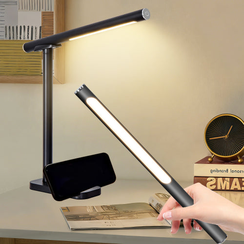 LED Desk Lamp - 360° Adjustable with USB Charging & Touch Control