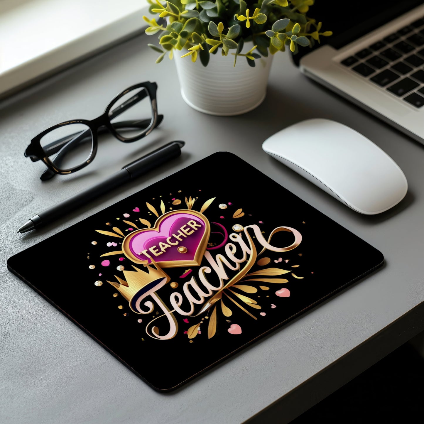 Axis-Dynamics | School Teacher Non-Slip Computer Mousepad Mouse Pad