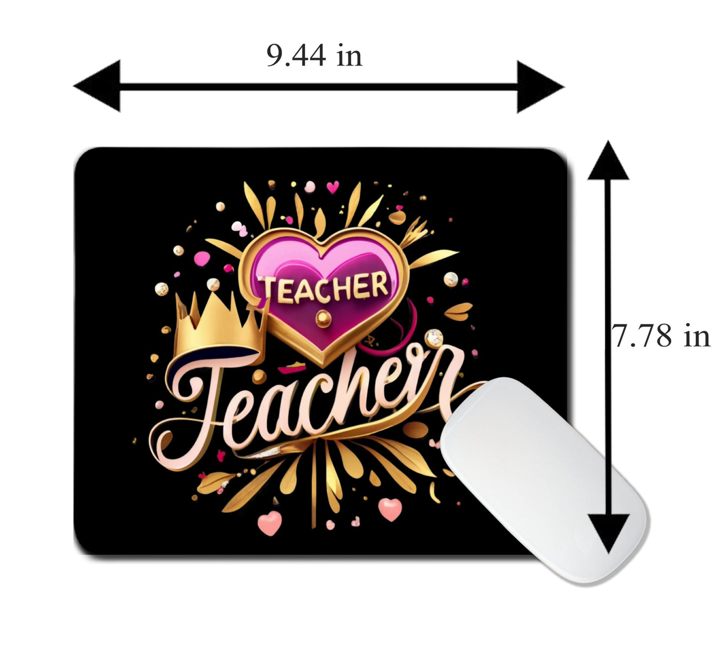 Axis-Dynamics | School Teacher Non-Slip Computer Mousepad Mouse Pad