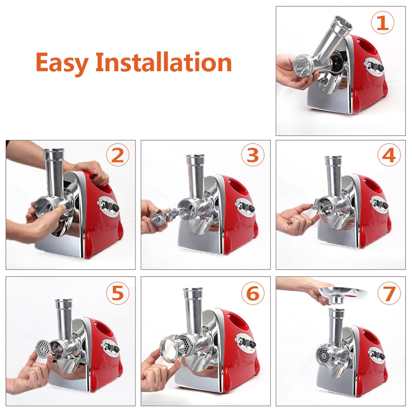 Axis-Dynamics |Electric Meat Grinders Sausage Stuffer for Kitchen Appliance