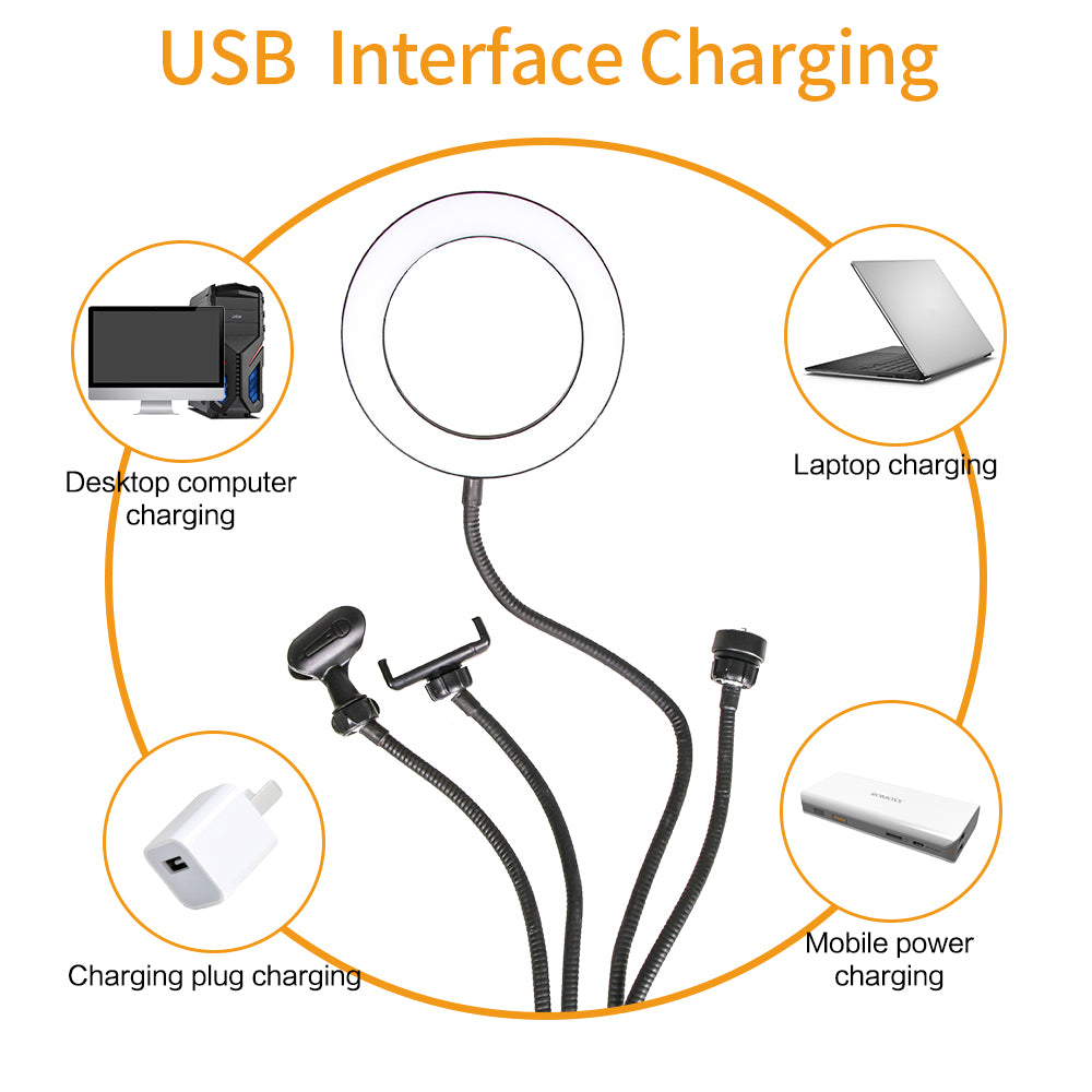 Diagram of USB interface charging with various devices and cables.
