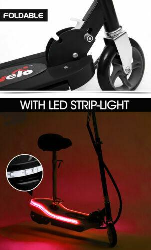 Best electric scooter for NYC potholes and rough roads  Monvelo Folding Electric Scooter LED Portable Commuter Adults Kids | Axis-Dynamics