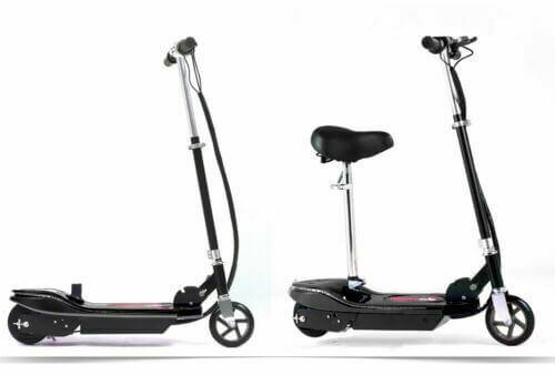Best electric scooter for NYC potholes and rough roads  Monvelo Folding Electric Scooter LED Portable Commuter Adults Kids | Axis-Dynamics