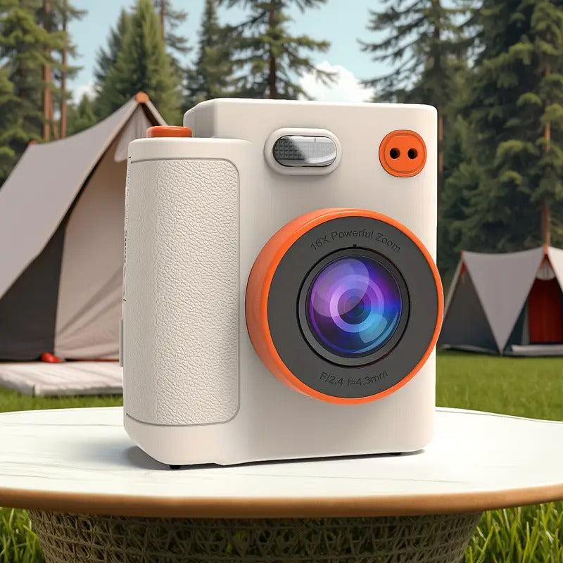 Kids Print Camera 1080P with Vintage Paper|Axis-Dynamics