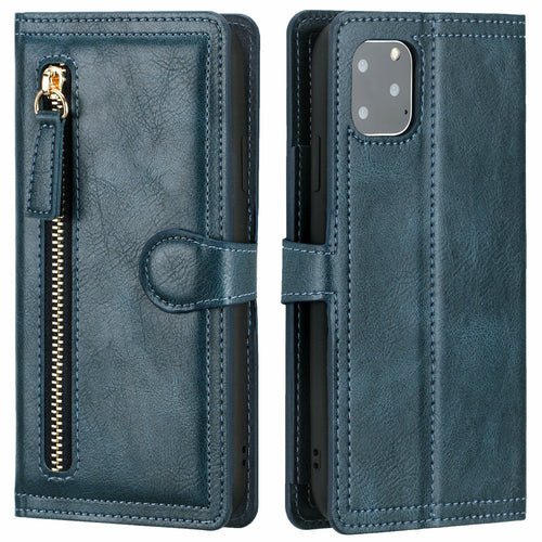 Zipper Wallet Flip Case For iPhone With Wireless Charging Support | Axis-Dynamics
